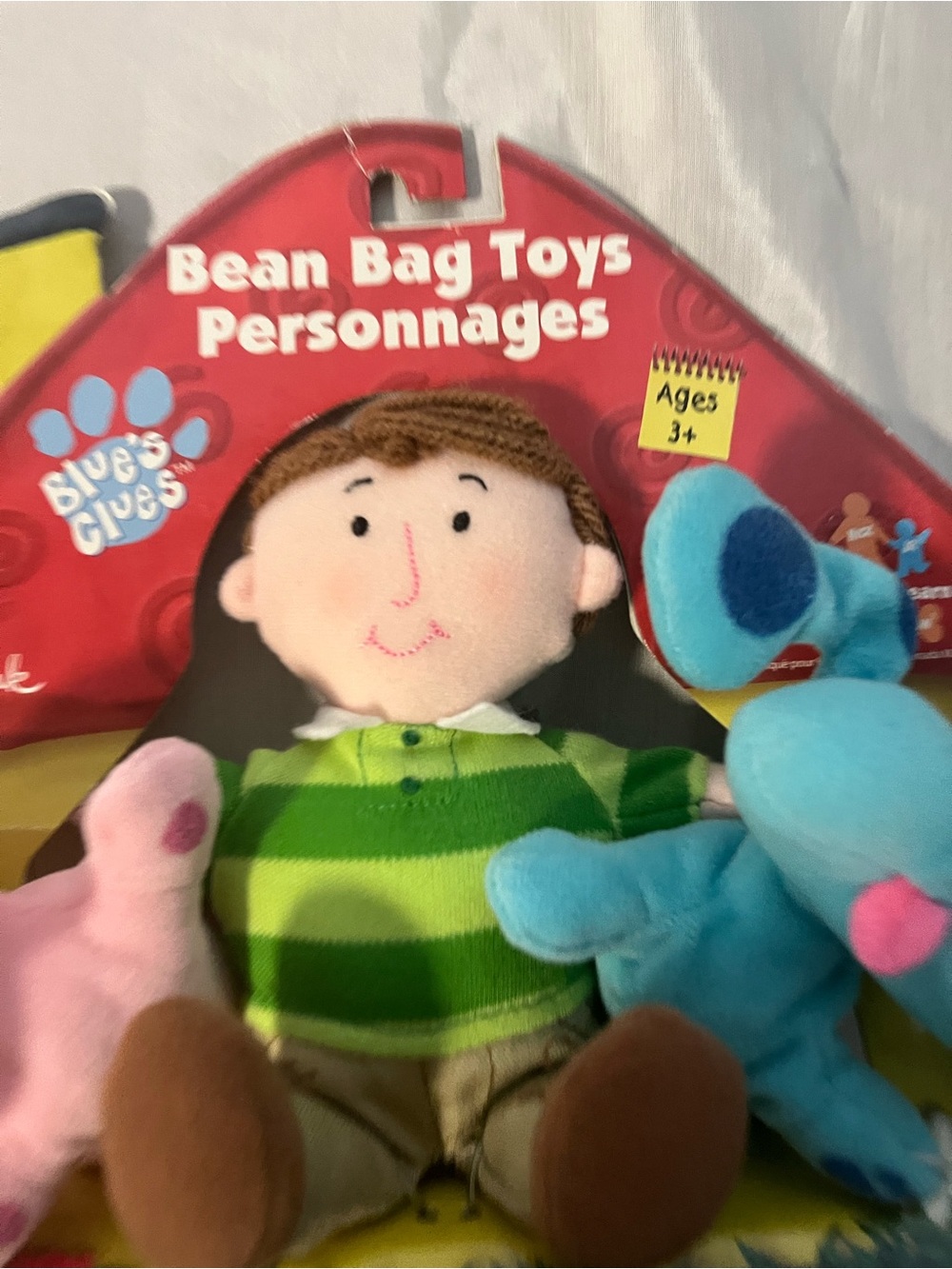 Hallmark Blue's Clues Plush Set - Green, Blue & Pink - Picture 2 of 8